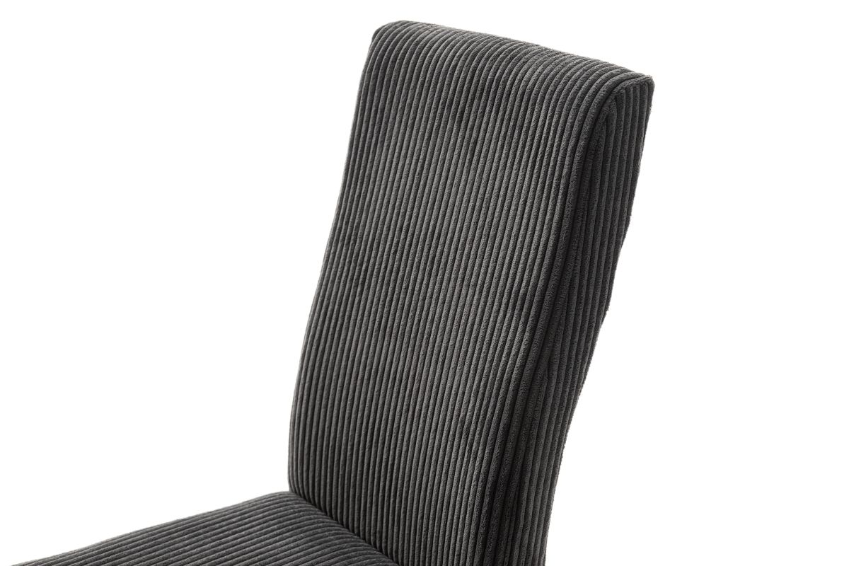 Polsterstuhl Nera Cord Anthrazit
