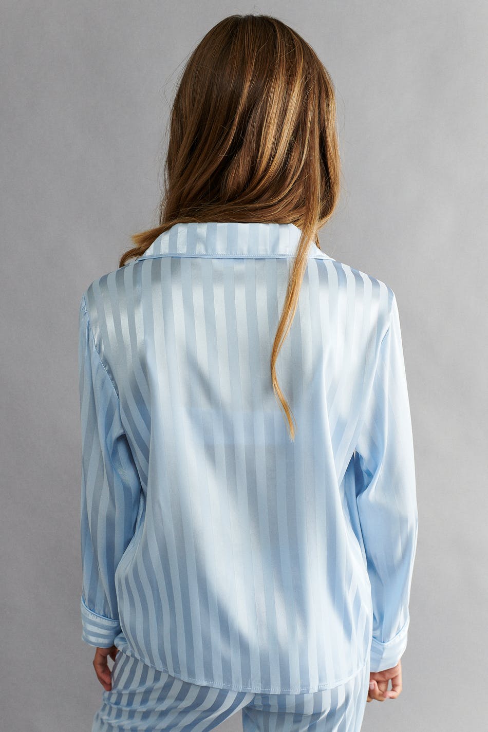 Y satin pyjamas set
