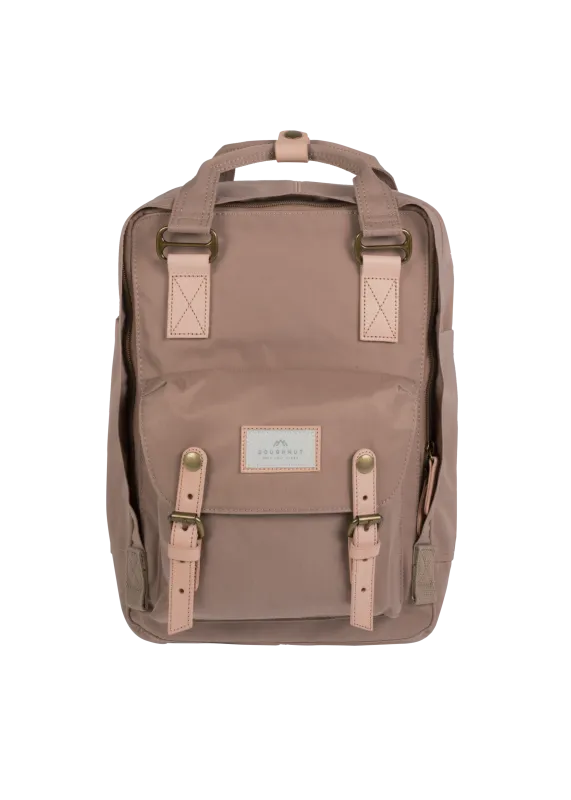 Doughnut Macaroon Backpack - hazelnut