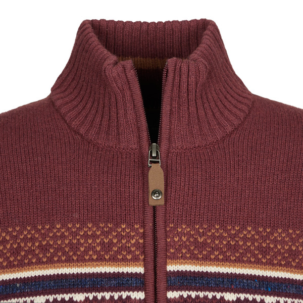 SEQUOIA 1/4 ZIP SWEATER Herren - Wollpullover