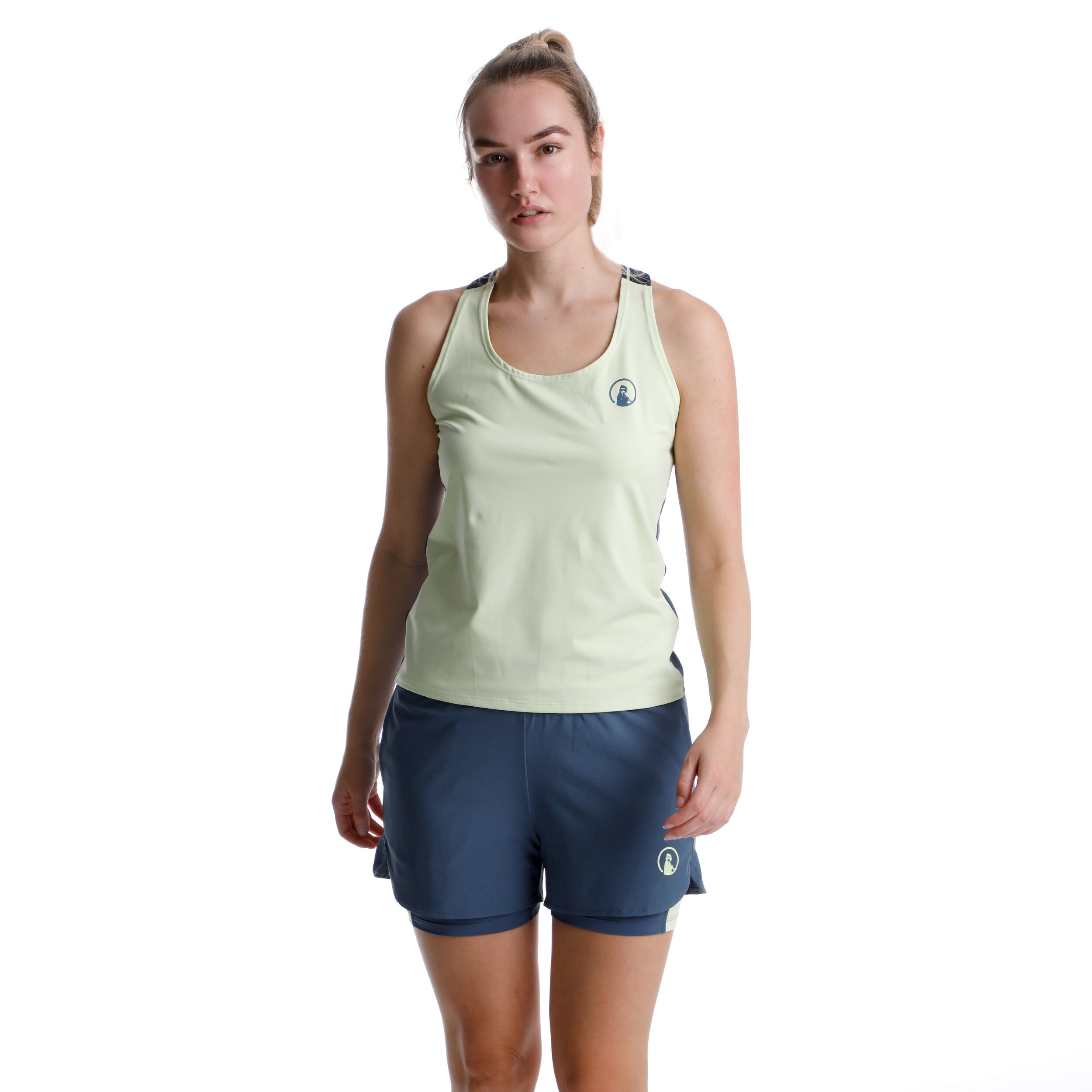 Perspectives Serve & Volley Tank-Top Damen - Limette