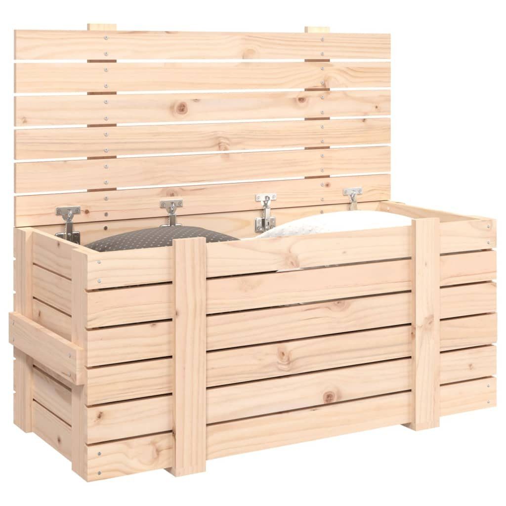 vidaXL Aufbewahrungsbox Truhe 91x40,5x42 cm Massivholz Kiefer (1 St)