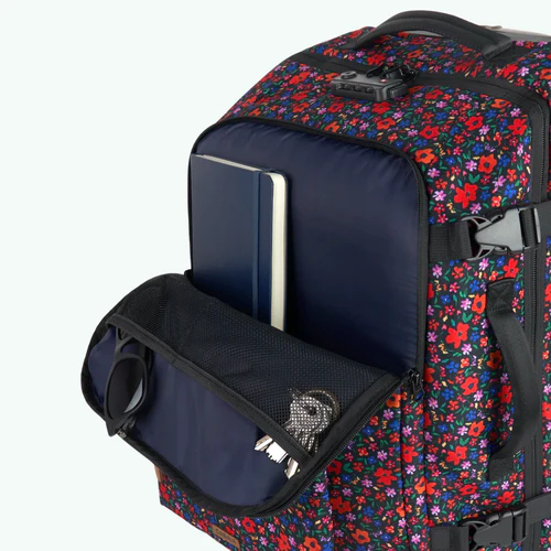 Maupiti small red 2-wheel soft suitcase