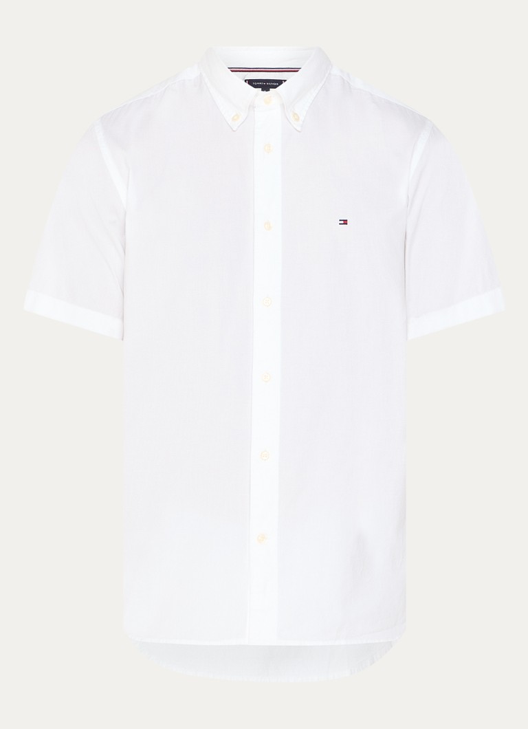 Tommy Hilfiger Flex majica regular fit z vezenim logotipom