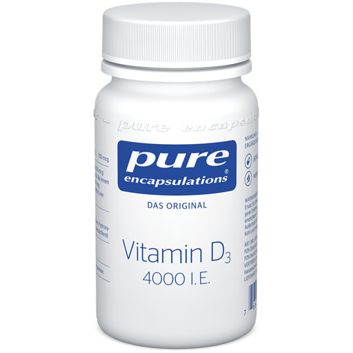 PURE ENCAPSULATIONS Vitamin D3 4000 I.E. Kapseln  60 St  Kapseln