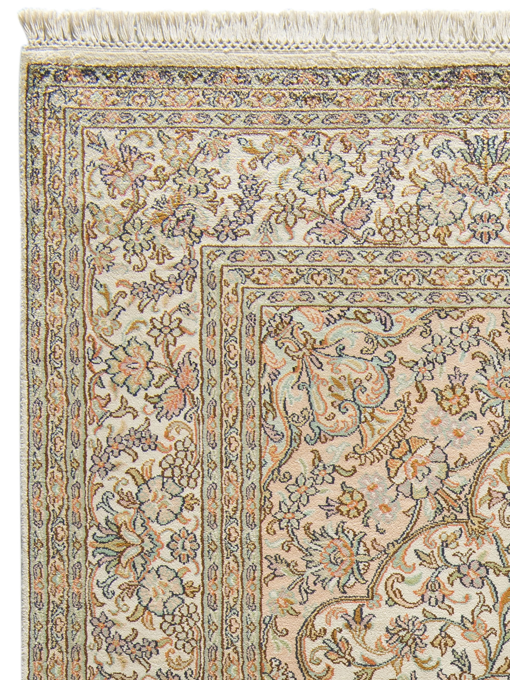 Kaschmir Seide 18/18 ca. 169 x 245 cm, Unikat / Einzelstück