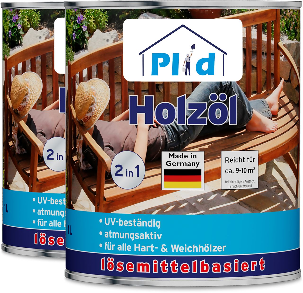 Plid Premium Holzöl Pflegeöl Holzschutz Imprägnieröl Douglasie