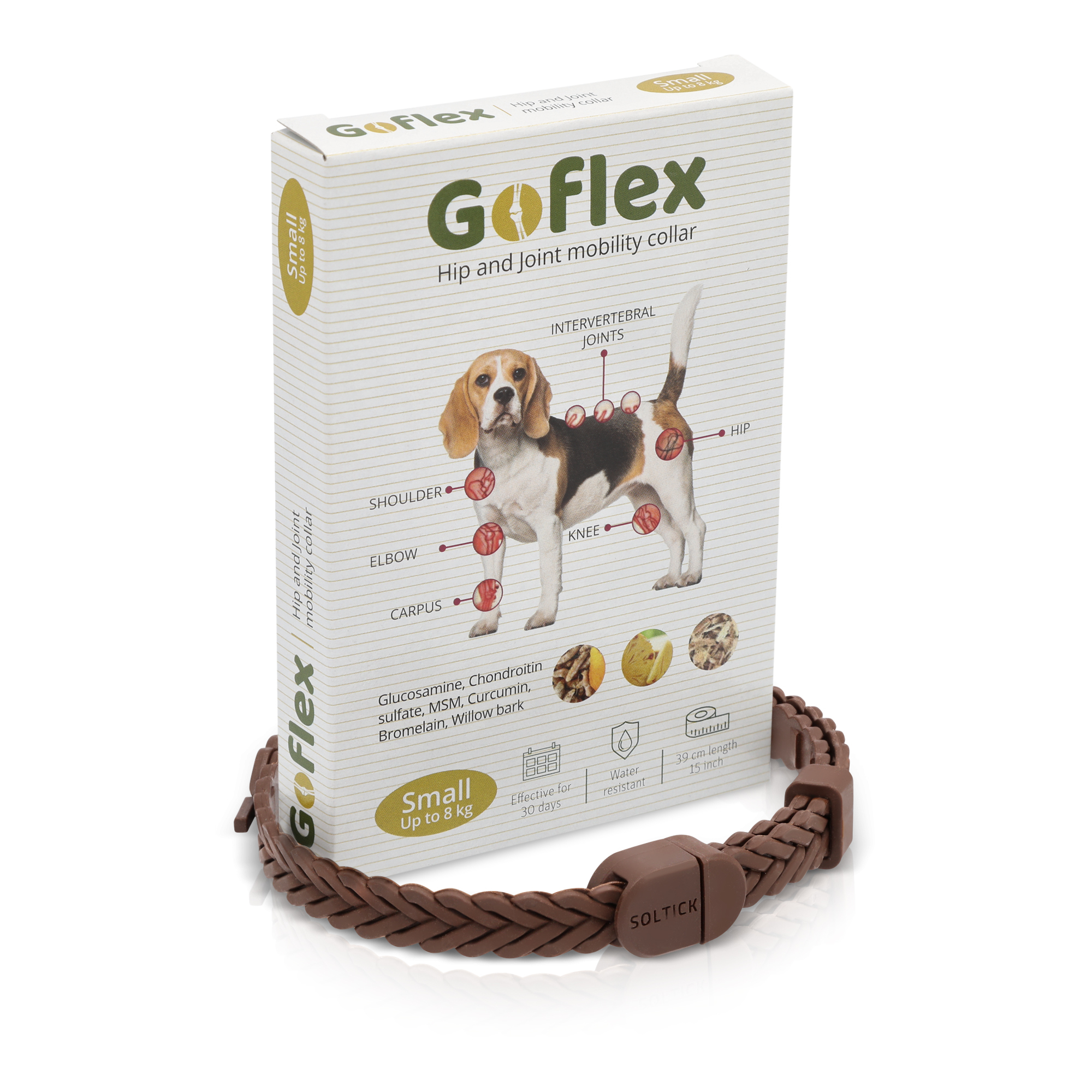 GoFlex Hundehalsbänder GoFlex Hüft- & Gelenkhalsband gegen Osteoarthritis S