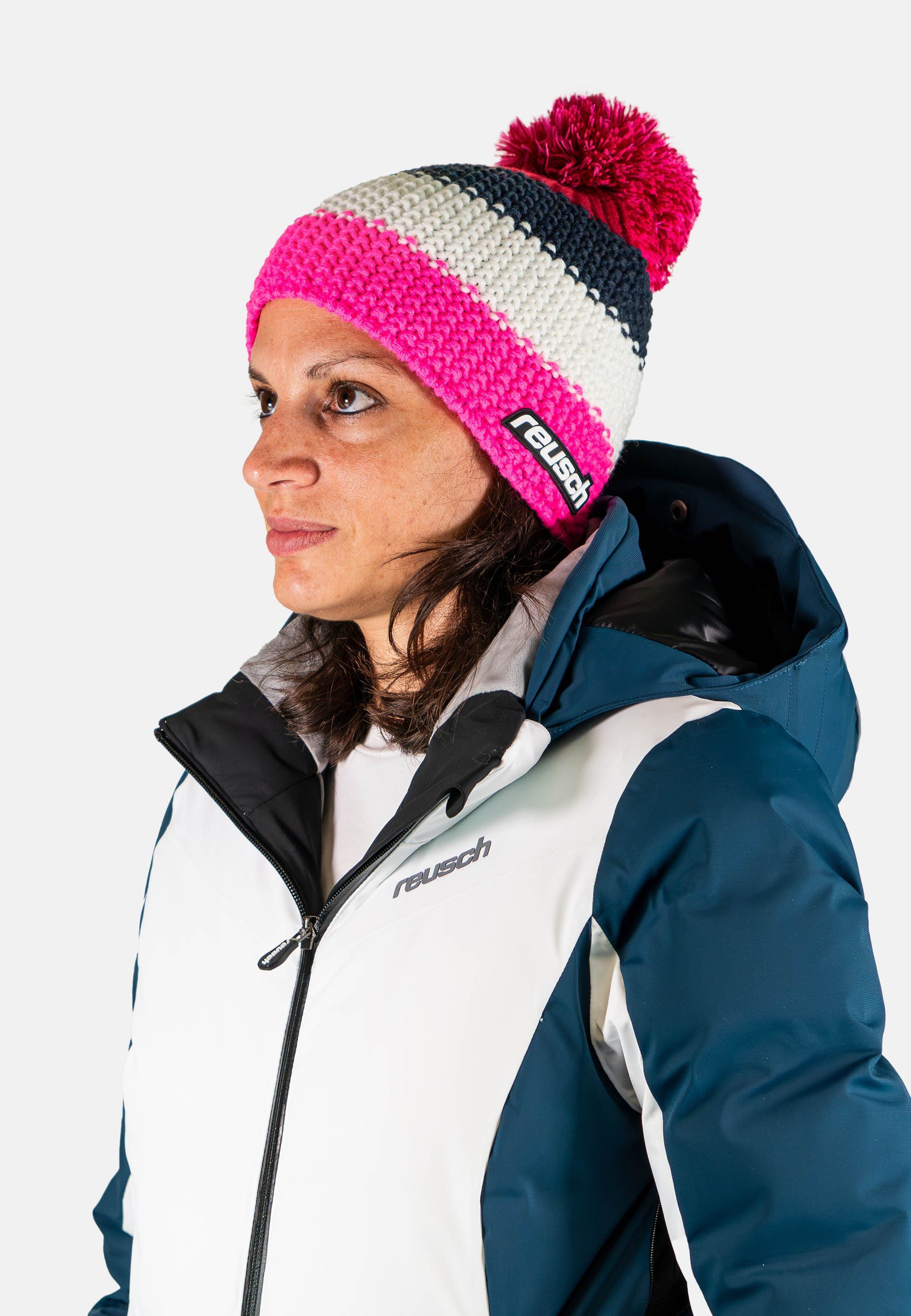 Reusch Beanie Enzo Beanie mit großem Bommel