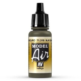 Model Air 71316 N.41 Dark Olive Drab 17 ml