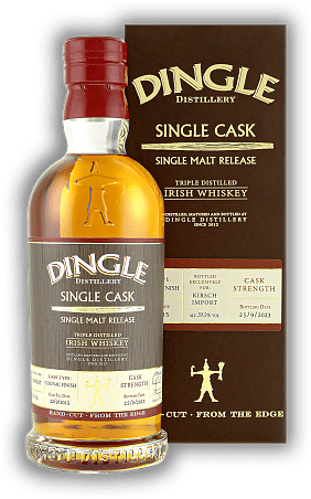 Dingle Single Malt Irish Whiskey 8 Years 2015/2023 Single Cask Cognac Finish 59,5% Dingle Single Malt Irish Whiskey 8 Years 2015/2023 Single Cask Cognac Finish 59,5% Irish Single Malt Whiskey auf höchstem Qualitätsniveau.  Alter 15/23 - 0,7	 Liter -