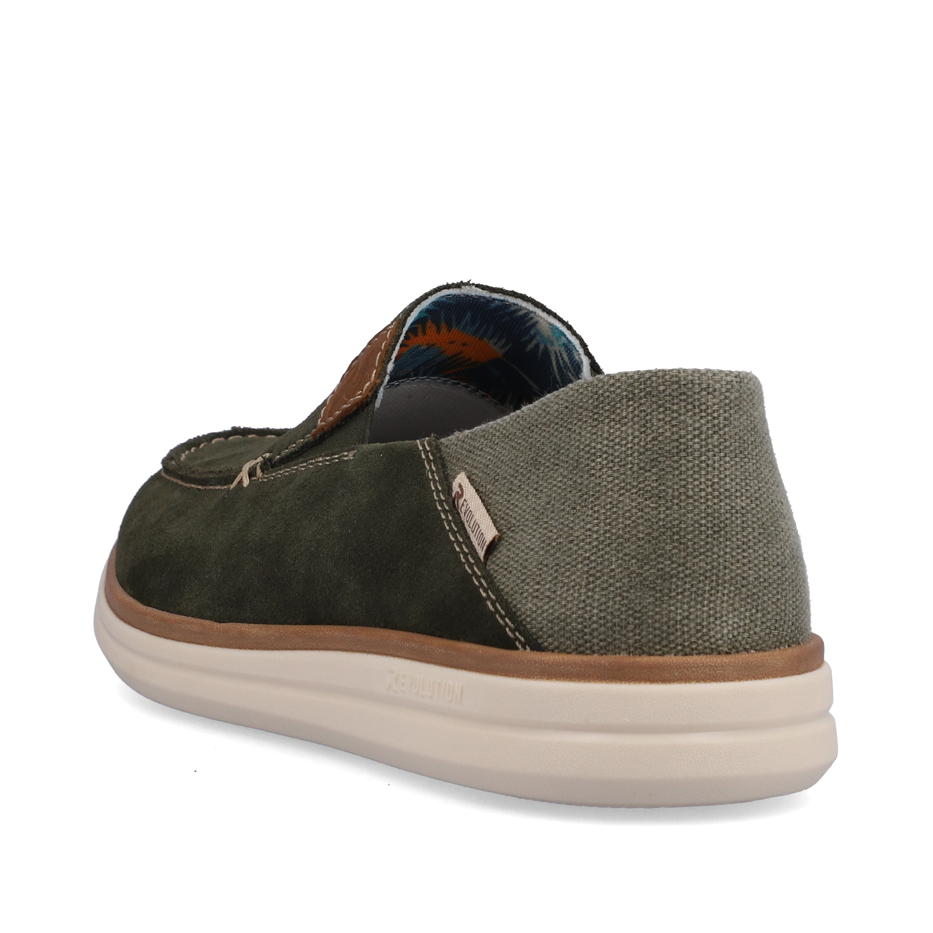 Rieker Herren Slipper forest green