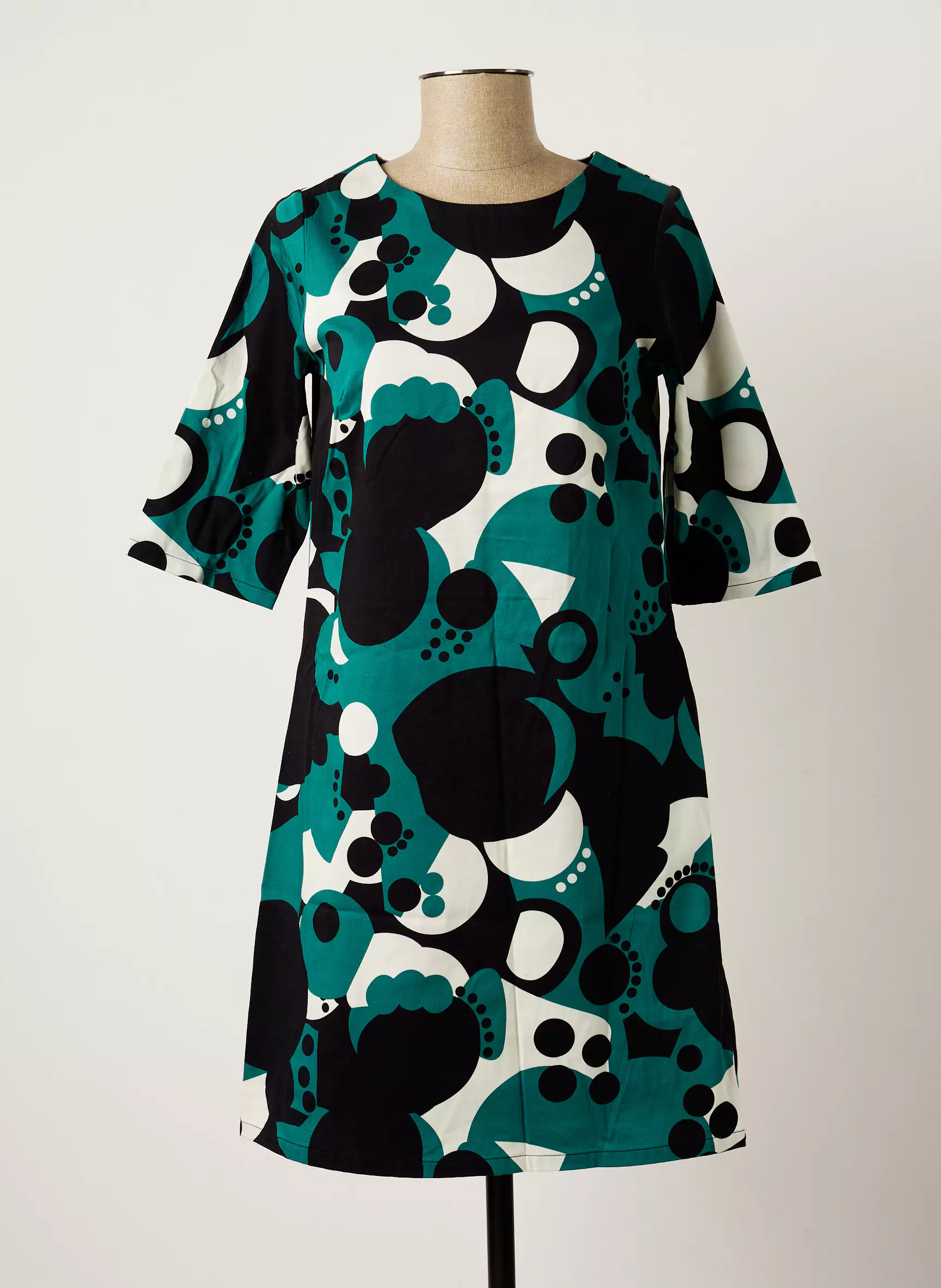 Cissi Och Selma Robes Courtes Femme couleur vert