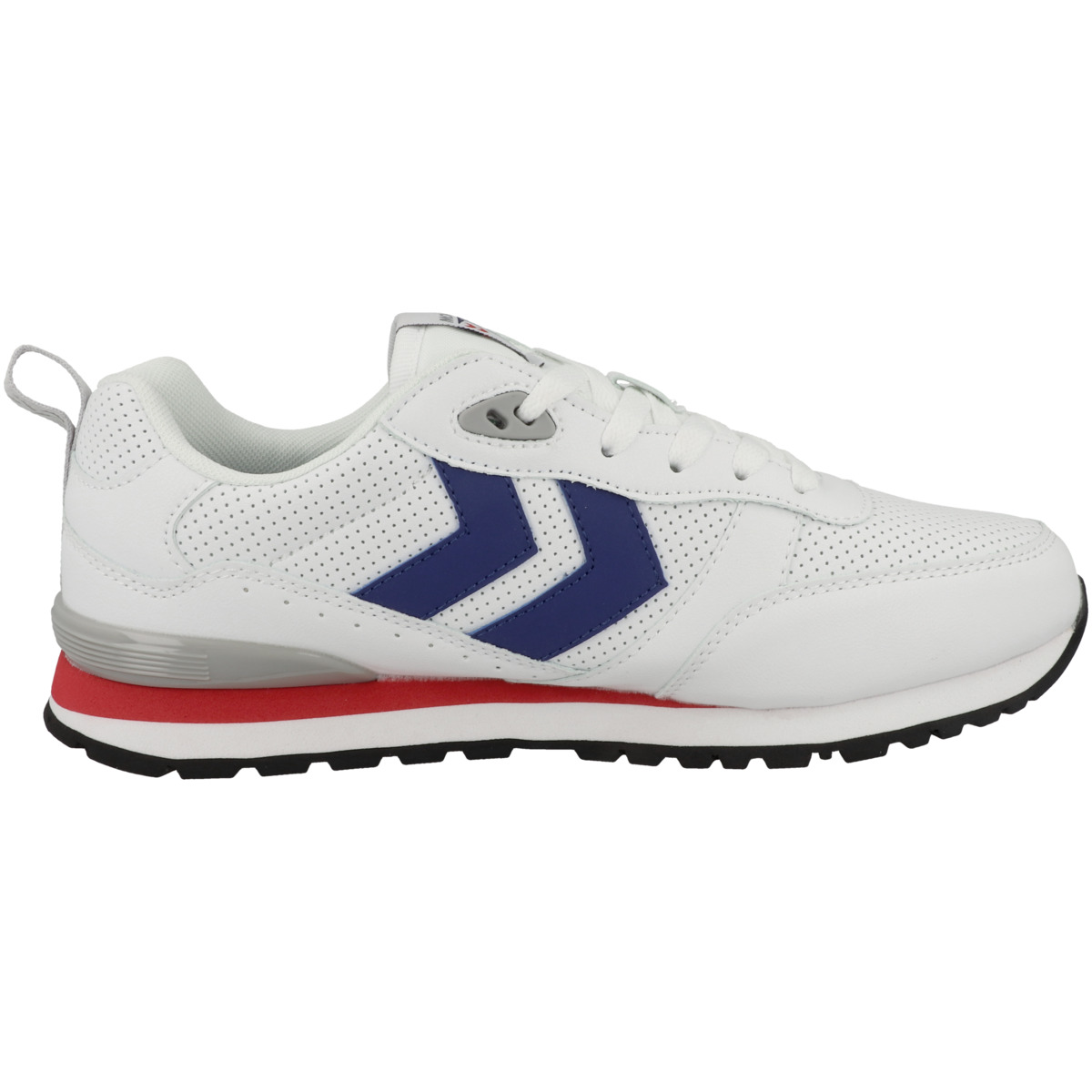 Hummel Monaco 86 Perforated Sneaker Low weiss