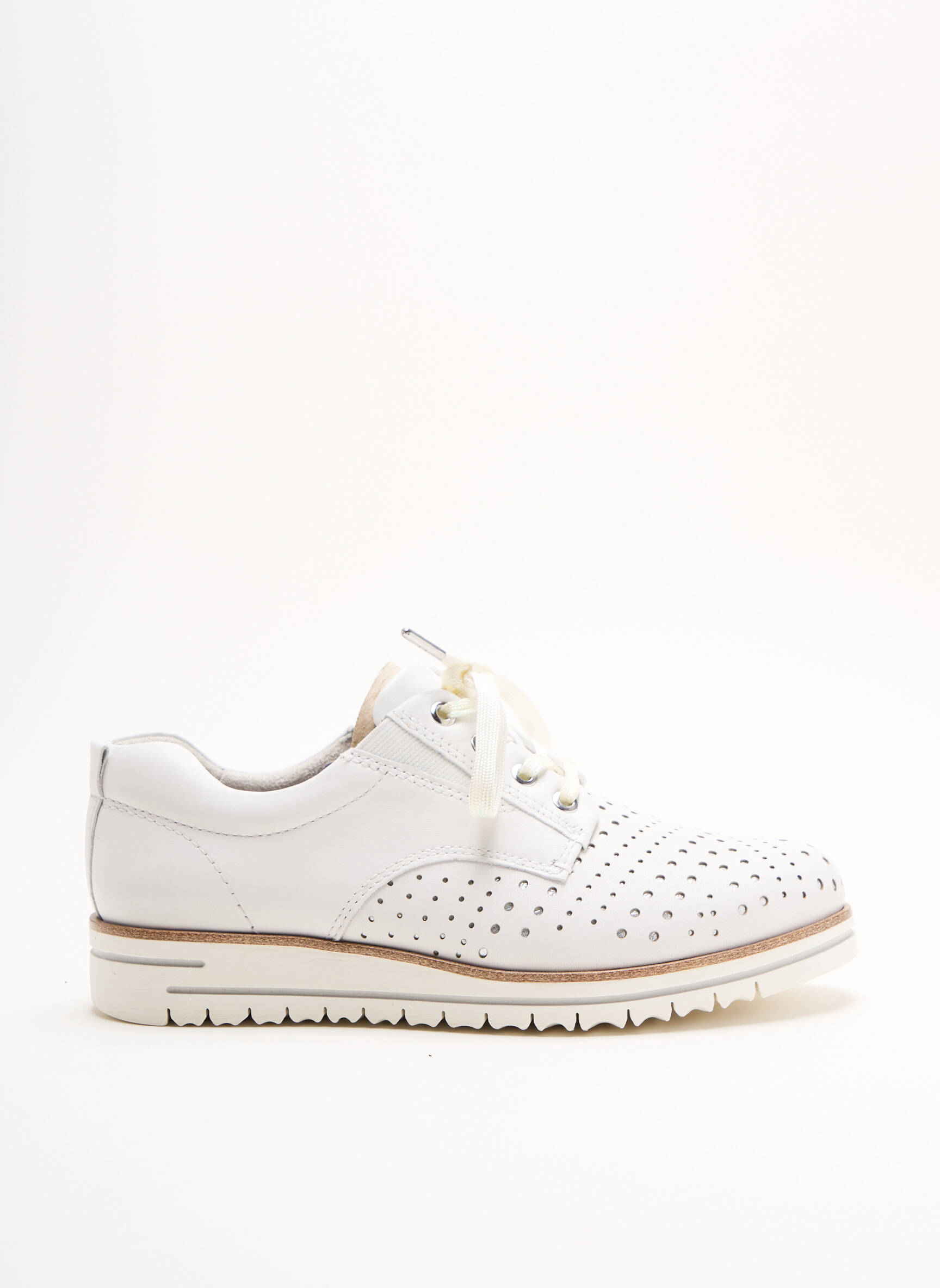 Tamaris Derby Femme couleur blanc