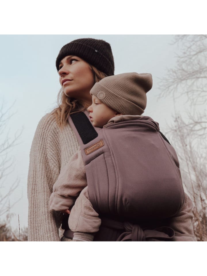 Hoppediz Babytrage Bondolino b.pure in all taupe günstig kaufen onesize