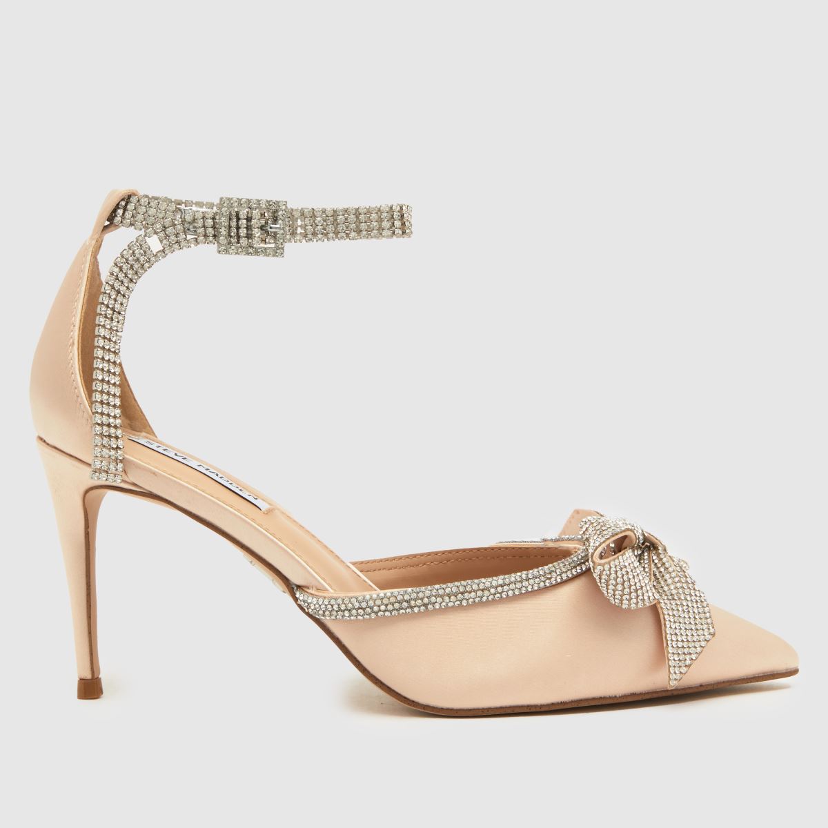 Steve Madden élőben tűsarkú cipő bézs színben