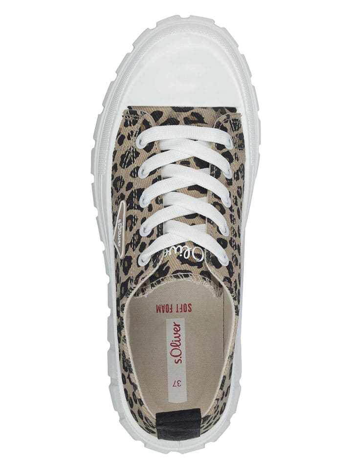 s.Oliver Sneakers in Beige günstig kaufen