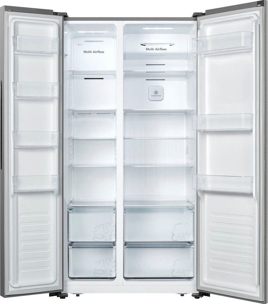 Hisense Side-by-Side RS677N4ACC, 178,6 cm hoch, 91 cm breit