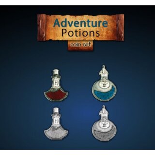 Adventure Potion Tokens (12)