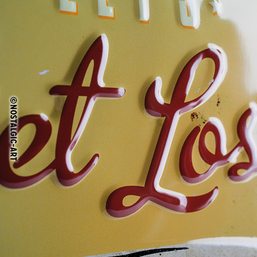 Nostalgic Art Retro Blechschild 30x40cm, Motiv "VW Bulli - Let´s get lost", 1 Stück - ATU