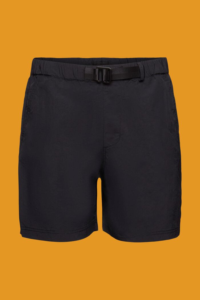 Shorts mit integriertem Gürtel