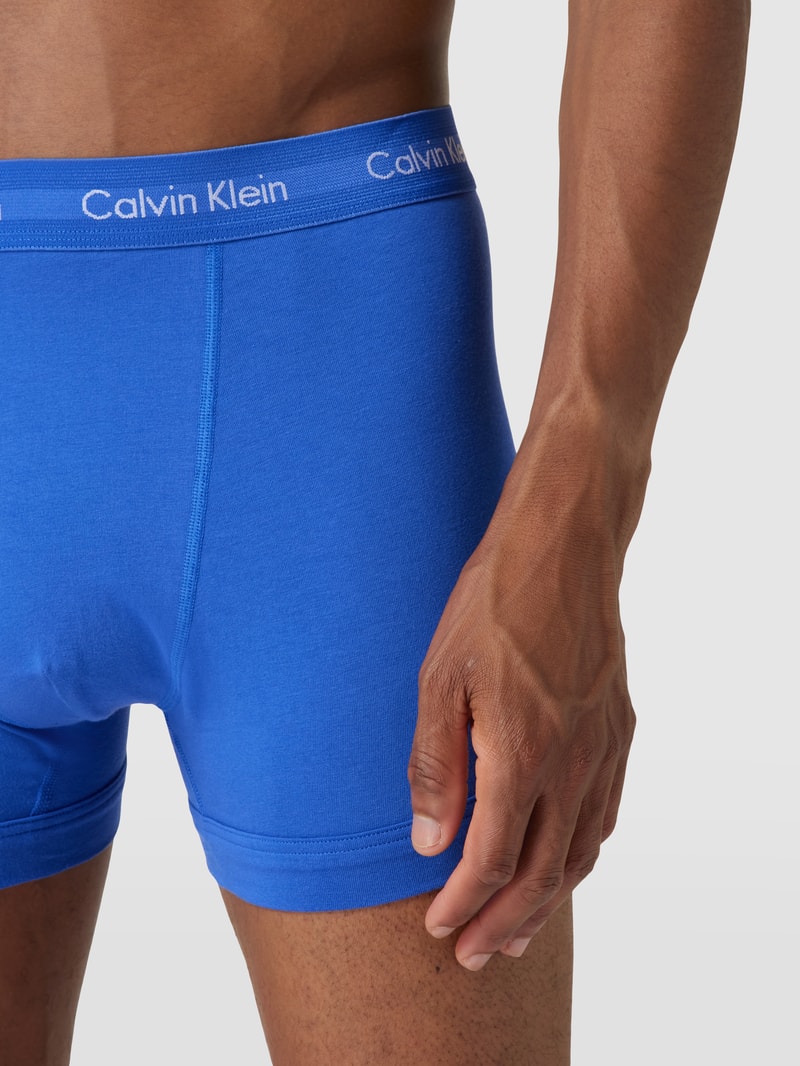 Trunks mit Logo-Bund im 3er-Pack in blau