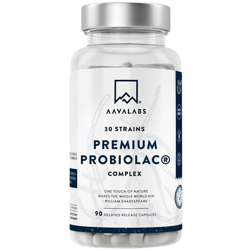 AAVALABS Premium Probiolac Kompl.30 Bakterienstäm.  90 St  Kapseln