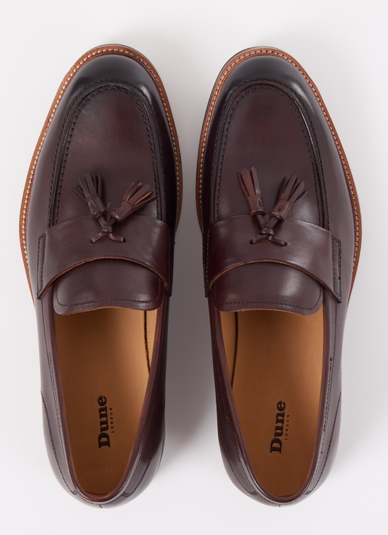 Dune London Shaw leather loafer