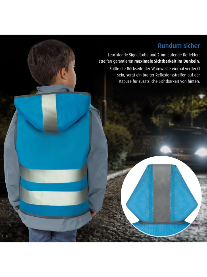 Reer Sicherheitsweste Monster in Blau ab 2 Jahre günstig kaufen onesize