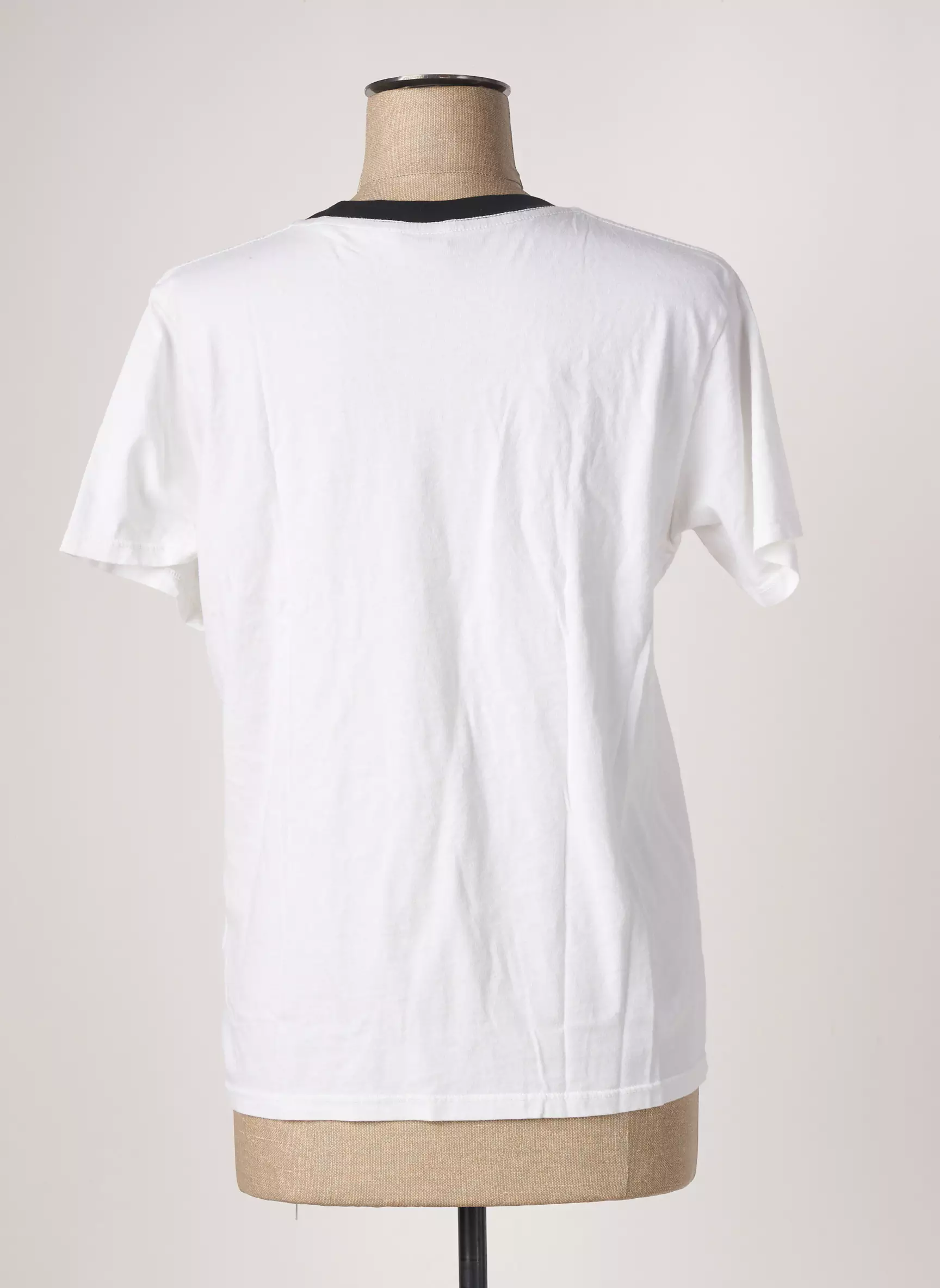 Obey Tshirts Femme couleur blanc