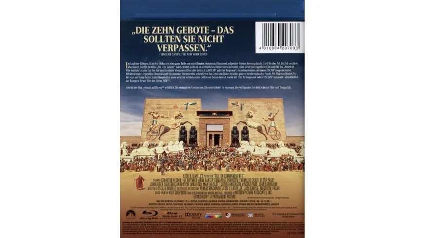 Die zehn Gebote  [2 BRs]