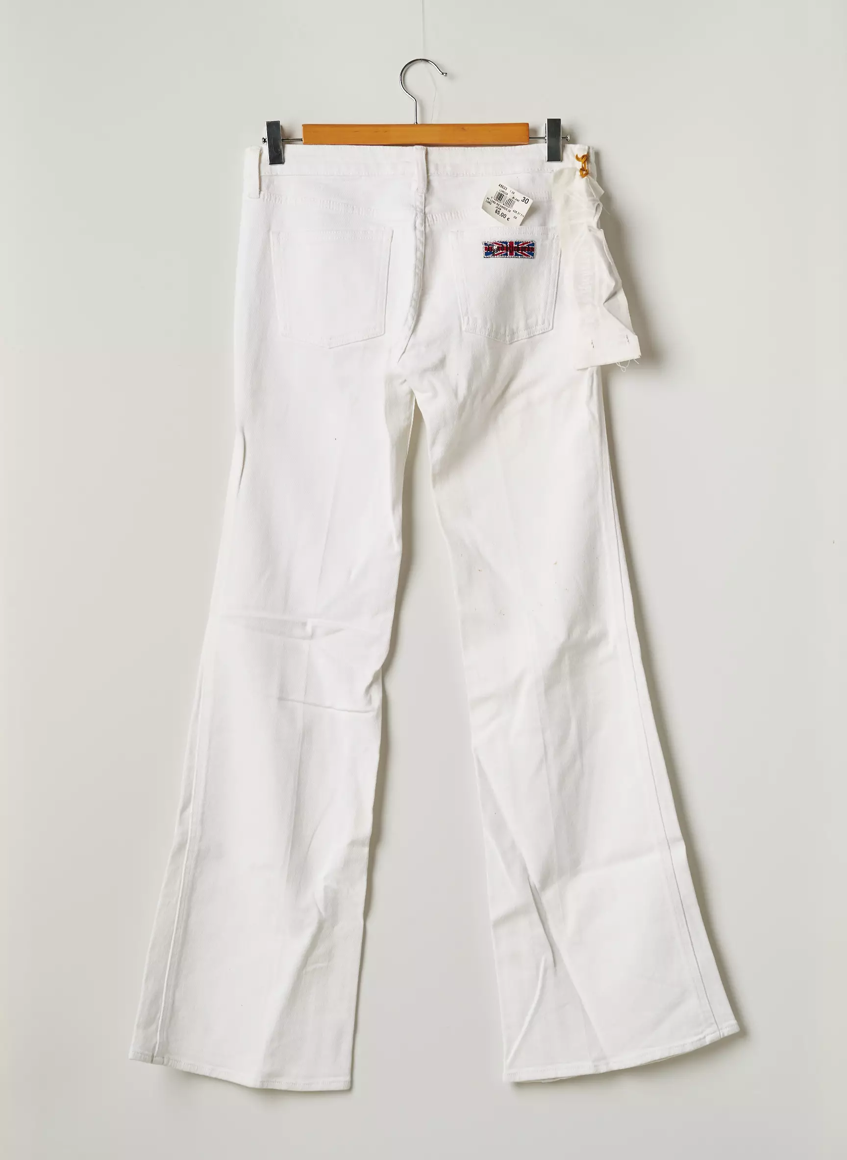 Lord Richards Jeans Bootcut Femme couleur blanc