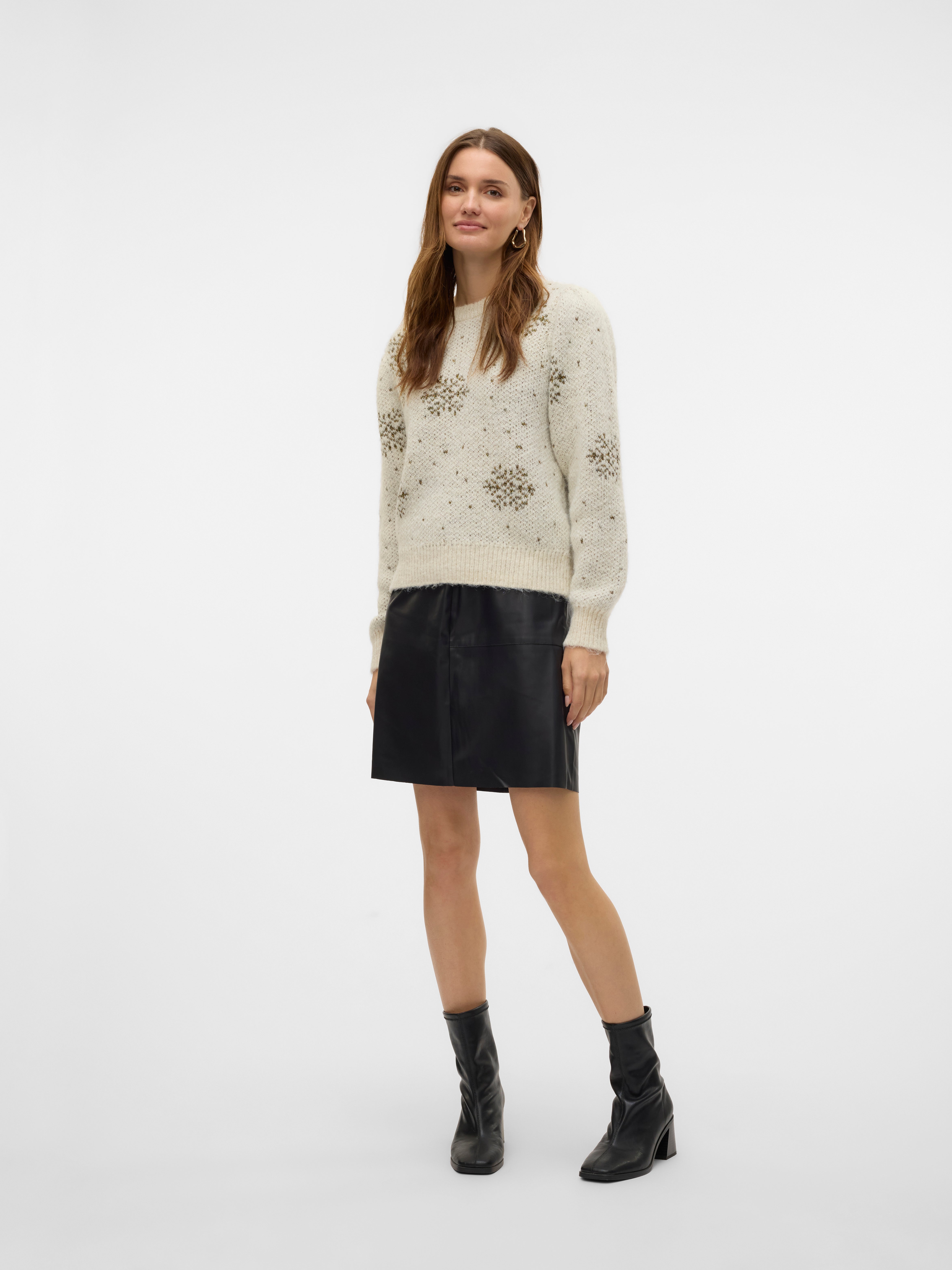 VMOLYMPIA Hohe Taille Kurzer Rock