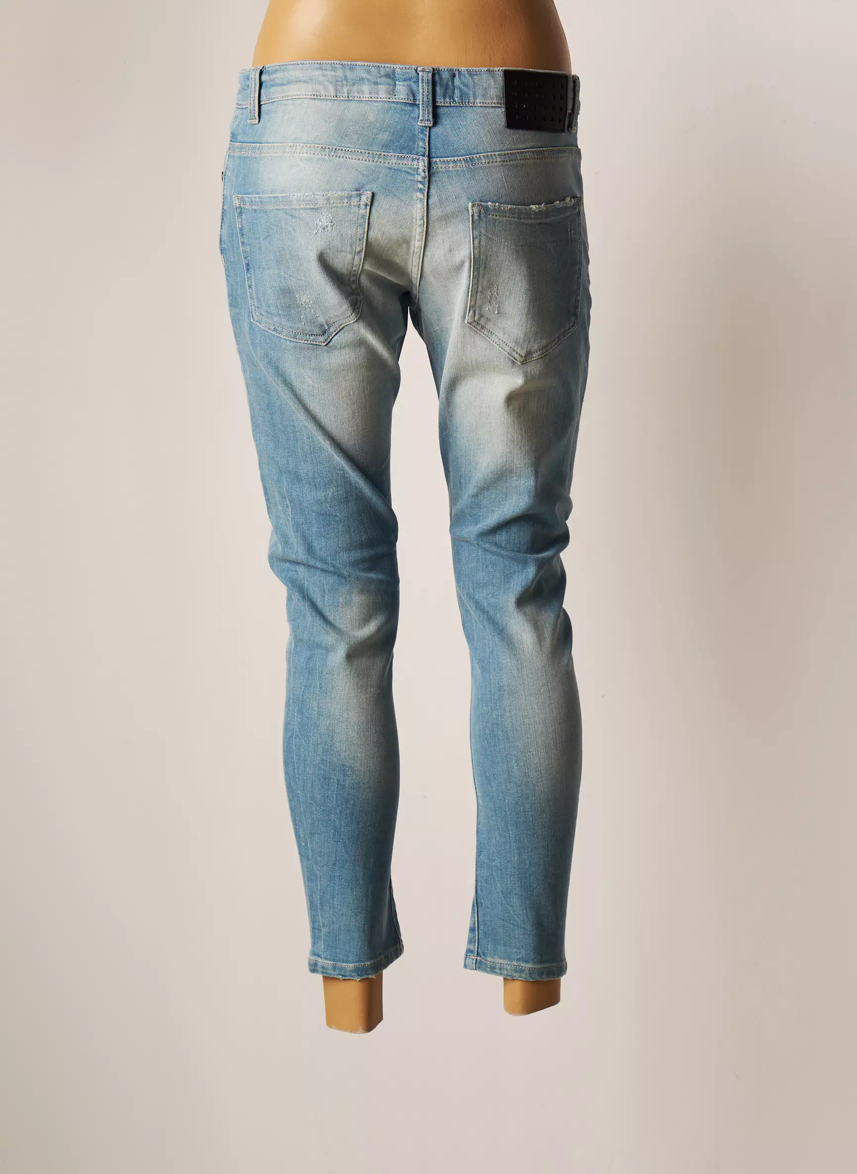 Unique Dnm Jeans Coupe Slim Femme couleur bleu