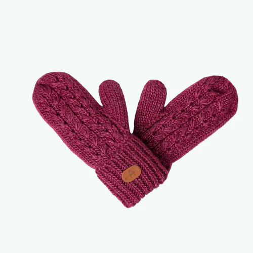 Purple Hot Chocolate Mittens - Purple Child