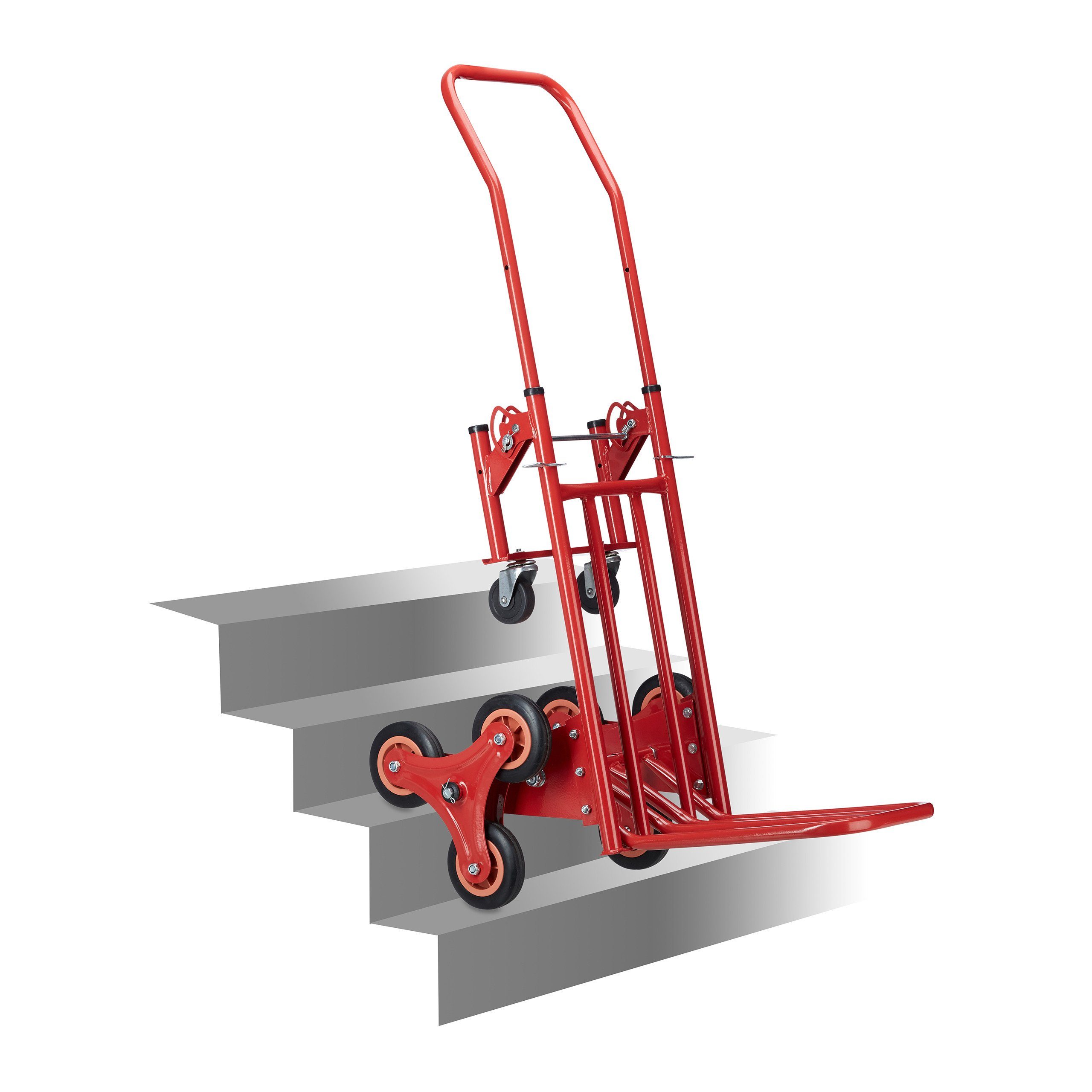 relaxdays Treppensackkarre Treppensteiger bis 150 kg