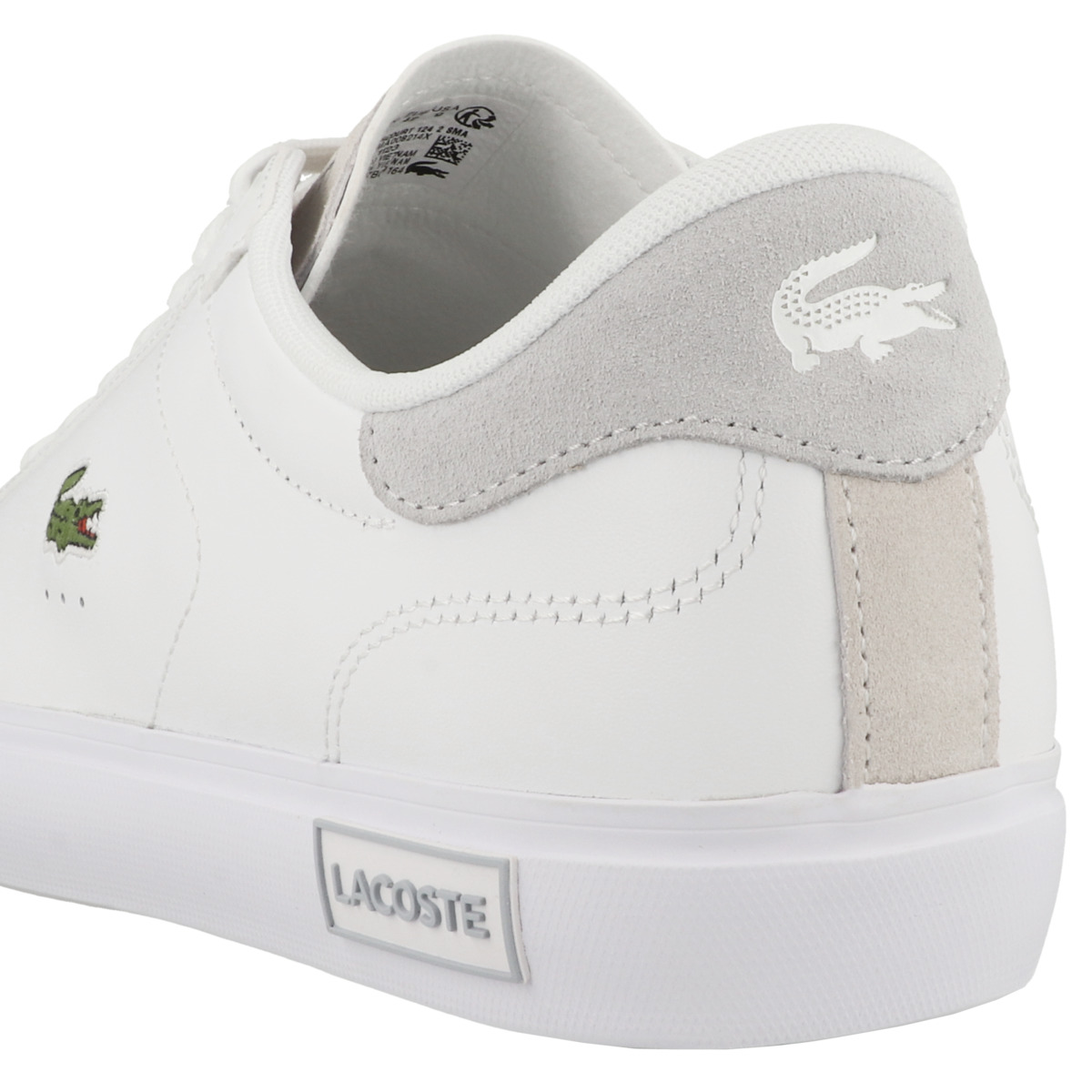 Lacoste Powercourt Logo Sneaker Low weiss