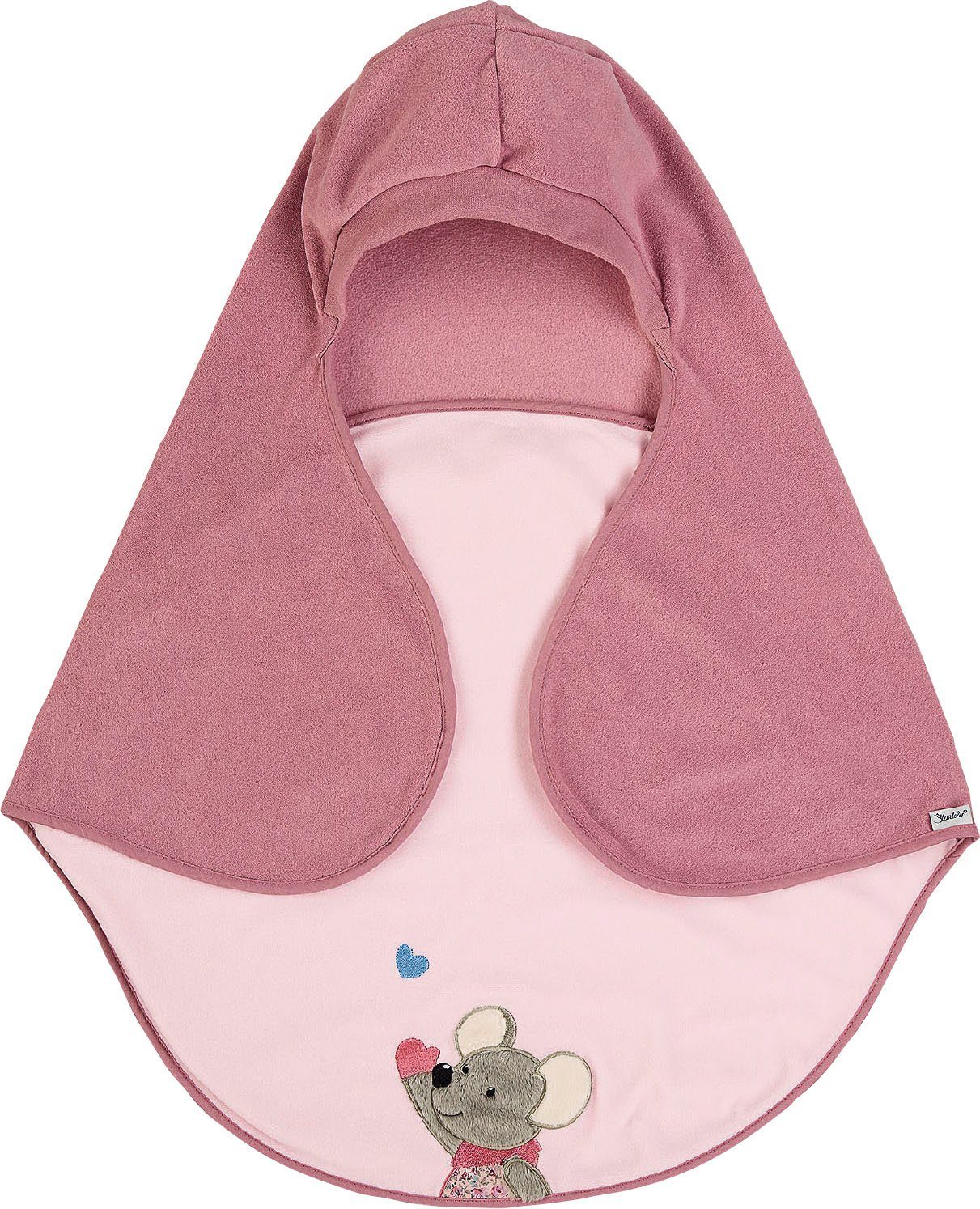 Einschlagdecke Mabel, Sterntaler®, mit Gurtschlitz, Kuscheldecke