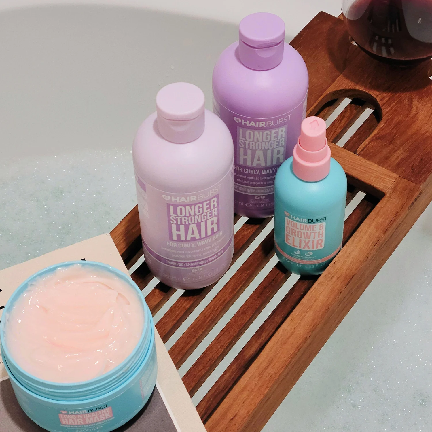 Hiustenhoitoshampoo ja hoitoaine kiharille ja laineikkaille hiuksille - Hiussarjat, Kiharashampoo, Kiharahoitoaine