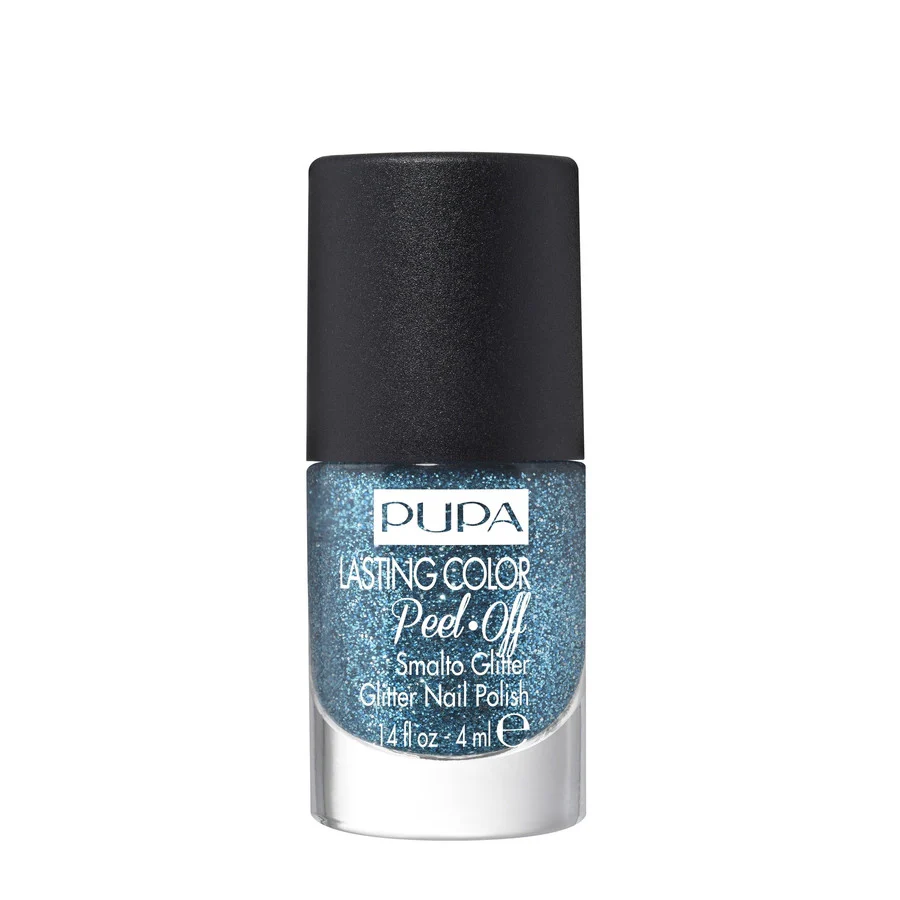 Unghie Lasting Color Peel-Off Smalto Glitter - Smalto