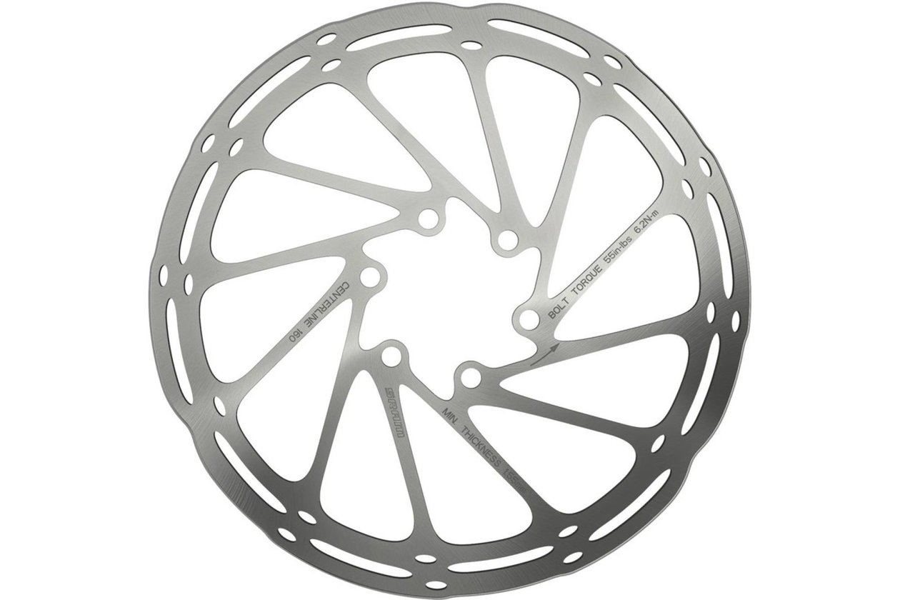 SRAM Bremsscheibe Centerline Rounded 180mm, zweiteilig,  6-Loch