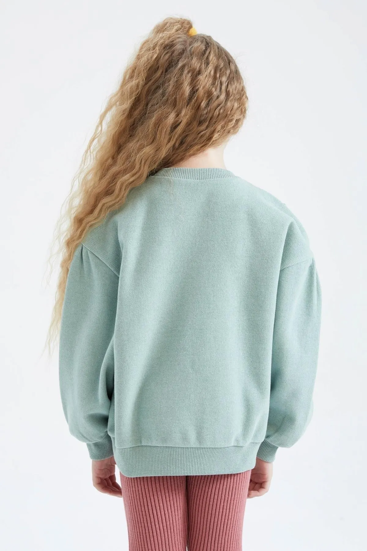 DeFacto  Sweatshirt mit Rundhalsausschnitt für Mädchen - Y8473a622wn