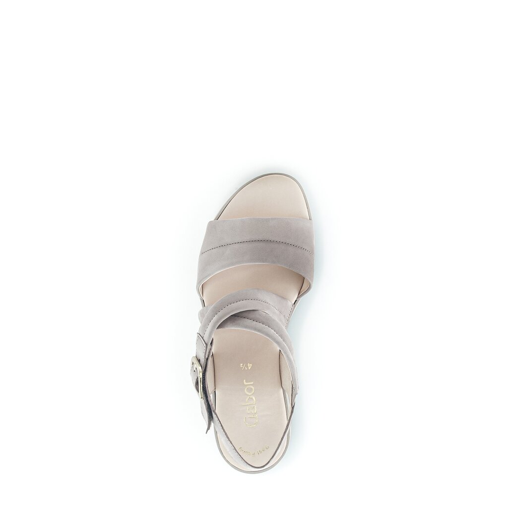 Gabor fashion Riemchensandale grau