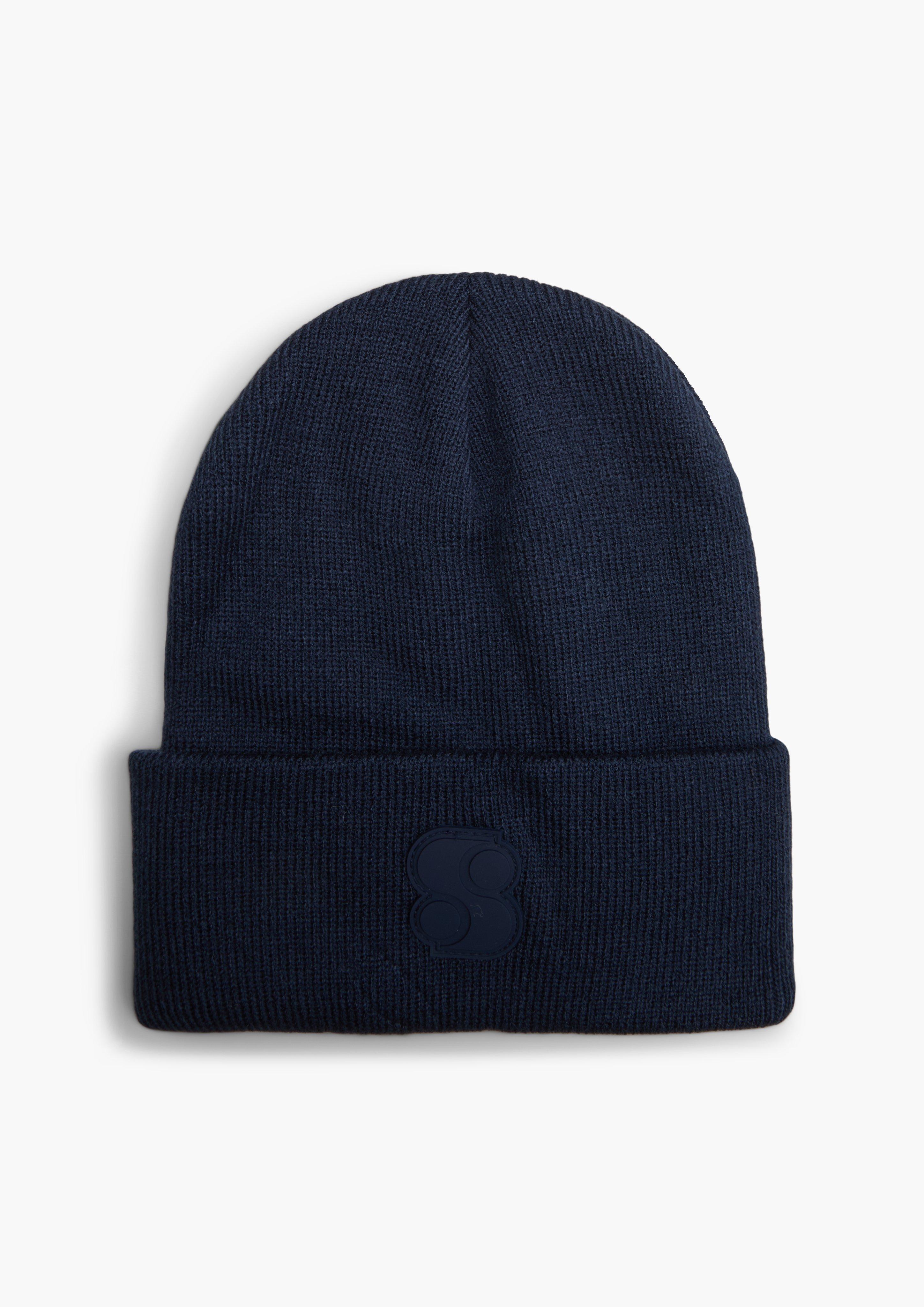 Feinstrickbeanie mit Umschlagsaum  2117244-5952