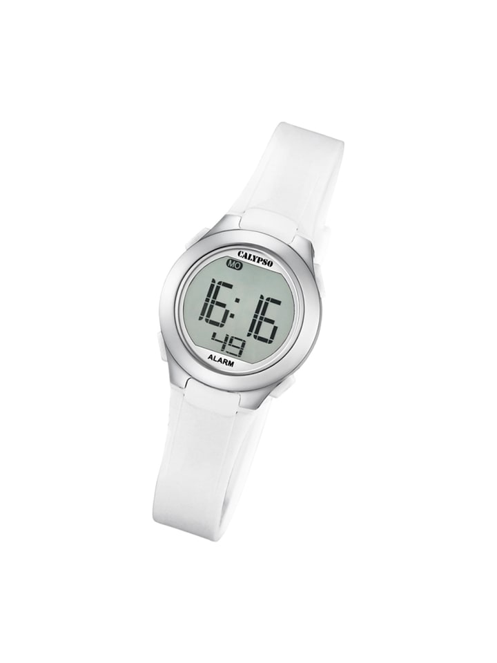 Calypso Digital-Armbanduhr Calypso Digital weiß klein (ca. 27mm) günstig kaufen onesize