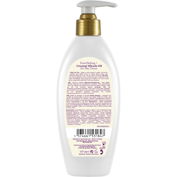 Air Dry Cream