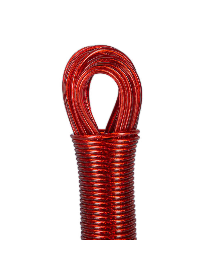 relaxdays 3 x Wäscheleine in Rot  - 20 m günstig kaufen onesize