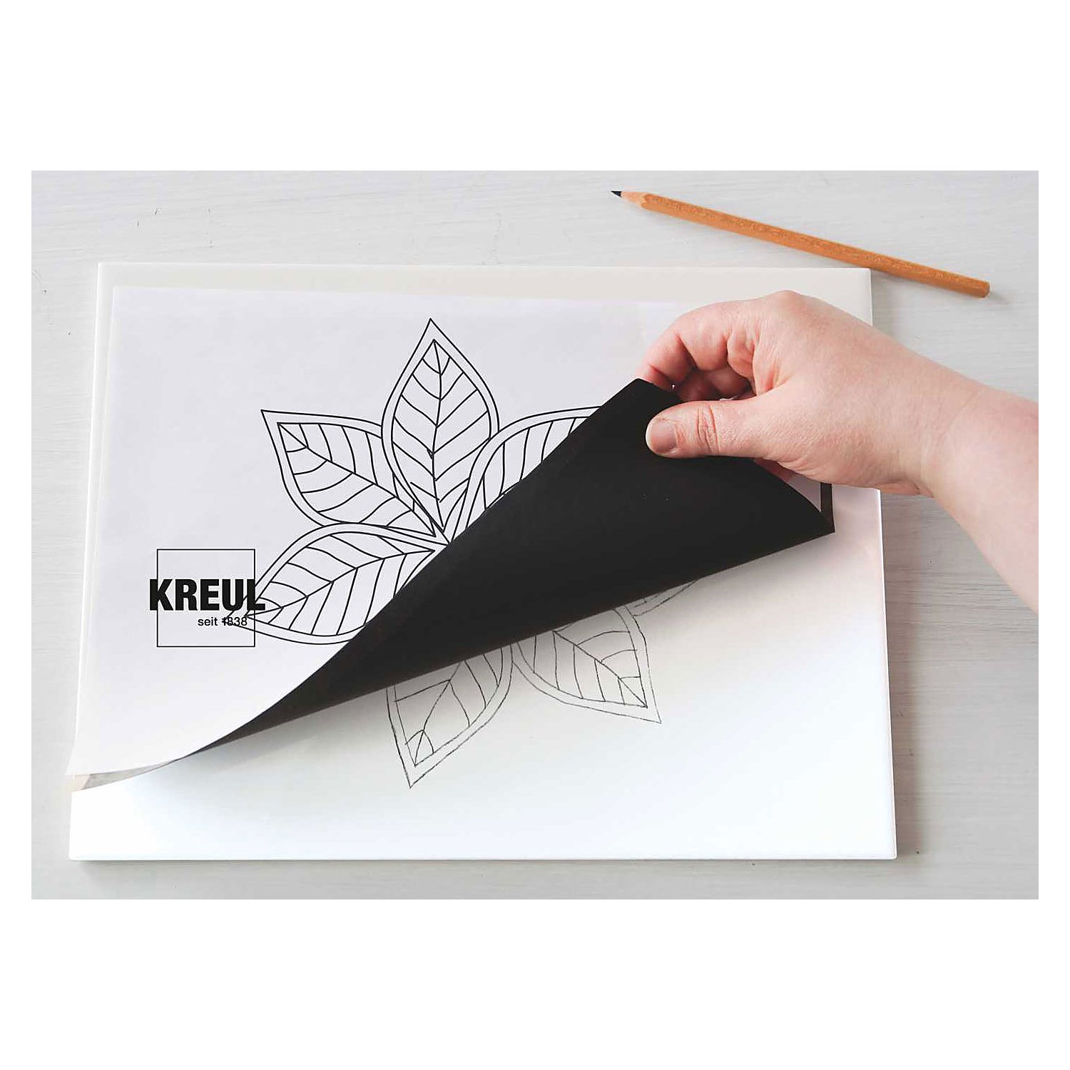 Kreul Graphit-Kopierpapier, 10 Blatt