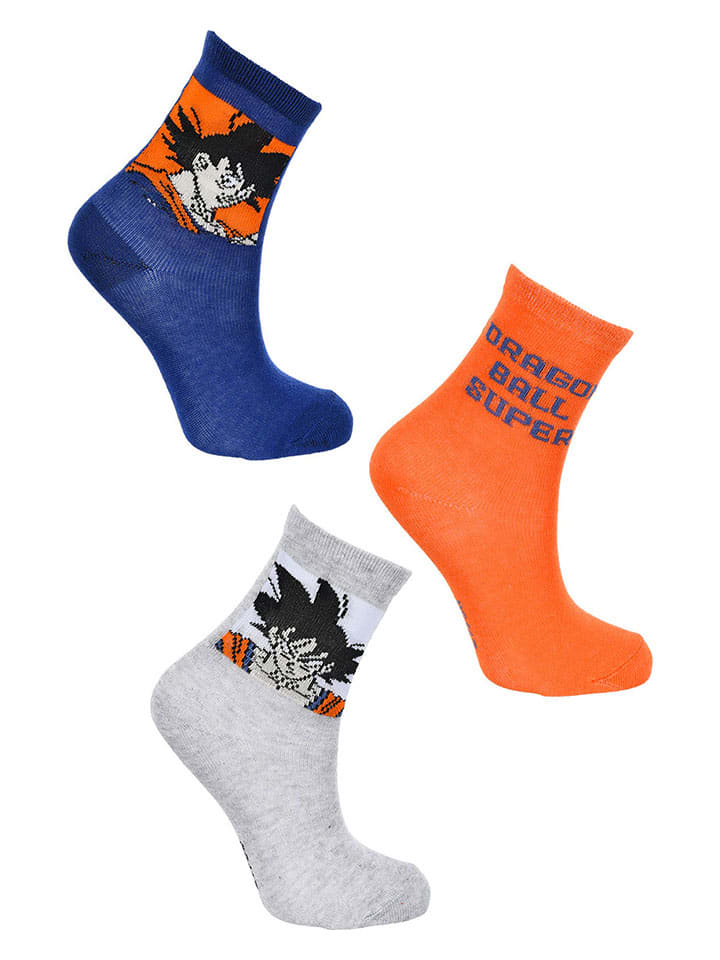 Dragon Ball Z 3er-Set: Socken 